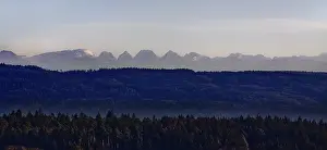 Swiss Mountain Peaks Drucke: The mountain names were assigned with the best of our knowledge