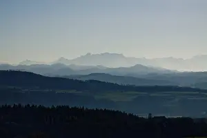Swiss Mountain Peaks Drucke: The mountain names were assigned with the best of our knowledge