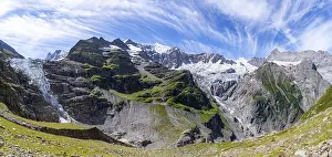 Grindelwald Fiescherfirn Glacier Drucke: Mountain panorama