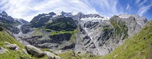 Glacier View Drucke: Mountain panorama