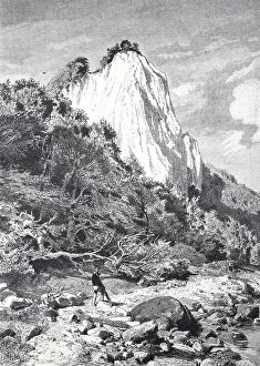 Mountainous Coastal Landscape Drucke: Mountain sermon in the Tyrolean Alps