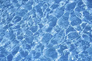 Open Air Waterscapes Drucke: Moving water surface