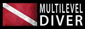 Diver Down Signal Drucke: Multilevel Diver, Diver Down Flag