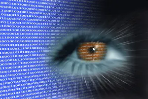 Data Transmission Control Drucke: Multimedia eye, symbolic image for data stream analysis