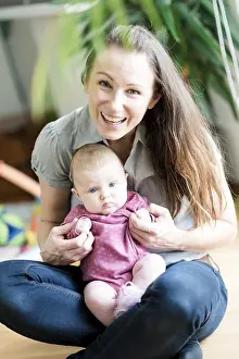 Mother With Baby Drucke: Mutter mit Kleinkind, Mutter mit Kleinkind