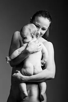 Young Mother And Child Drucke: Mutter mit Kleinkind, Mutter mit Kleinkind