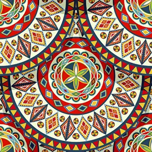 Najdi Style Seamless Pattern Drucke: Najdi style vector seamless pattern