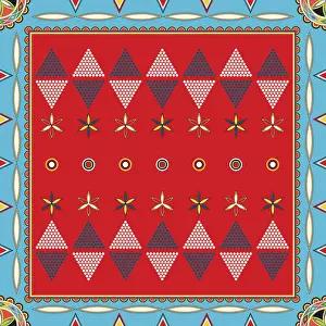 Najdi Style Vector Seamless Pattern Drucke: Najdi style vector seamless pattern
