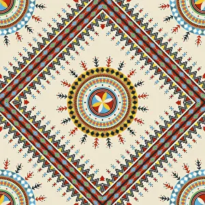 Najdi Style Seamless Pattern Drucke: Najdi style vector seamless pattern