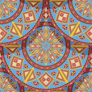Najdi Style Seamless Pattern Drucke: Najdi style vector seamless pattern