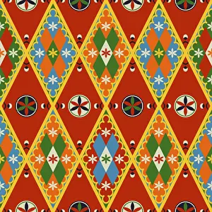 Najdi Style Vector Drucke: Najdi style vector seamless pattern
