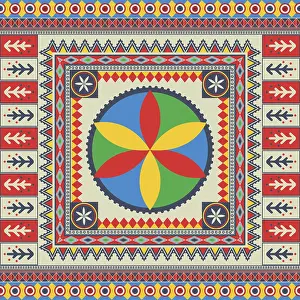 Najdi Style Seamless Pattern Drucke: Najdi style vector seamless pattern