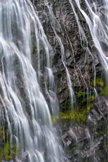 Mount Rainier National Park Drucke: Narada Falls, waterfall, long exposure