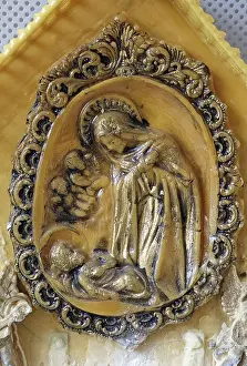 Traditional Christmas Crib Figures Drucke: Nativity Scene