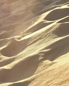 Uninhabited Coastline Photos Drucke: Natural beach sand resource3