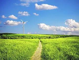 Wind Power Generation Drucke: Nature