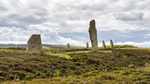 Neolithic Stone Circle Drucke: Neolithic stone circle, Ring of Brodgar