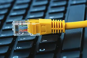 Digital Data Transmission Network Drucke: Network access technology concept