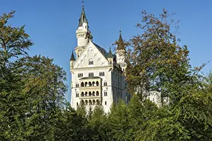 Royal Palace Architecture Drucke: Neuschwanstein Castle, Schwangau