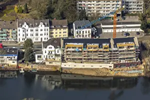 German Federal State Scenery Drucke: New construction project on Kassenberg