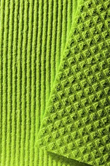 Household Cleaning Tools Drucke: New green dishcloth surface