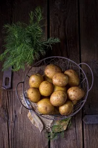 Baked Goods Drucke: New small potatoes