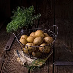 Baked Goods Drucke: New small potatoes