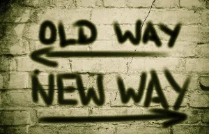 Symbolic Picture Drucke: New Way Concept