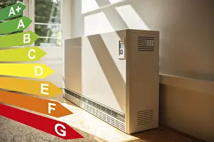 Environmental Pollution Reduction Drucke: Night storage heating in a flat
