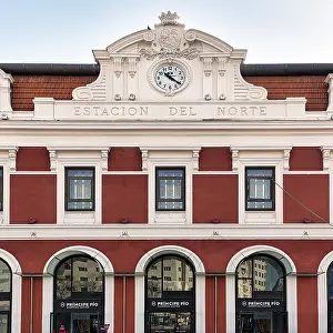 Capital City Architecture Drucke: Former North Station, facade detail