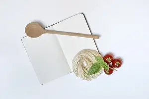 Recipe Notebook Drucke: Notebook for recipes, cooking spoons