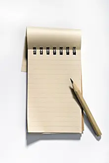 Monastery Stationery Drucke: Notepad with a pencil