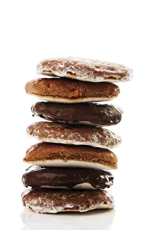 Traditional German Pastry Drucke: Nuremberg gingerbread biscuits