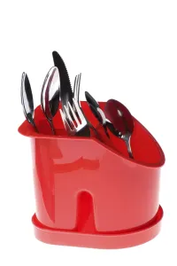 Plain Colored Background Drucke: Object on white - plastic support for utensil