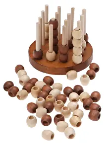 Close Up Studio Shot Drucke: Object on white - puzzle game close up