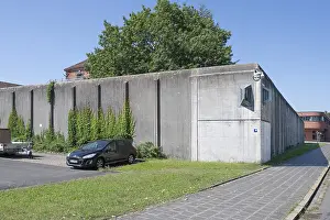 European Correctional Facility Drucke: Observation window in the wall of the prison