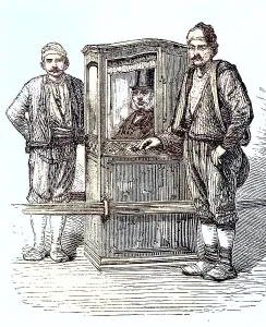 Historical Occupation Images Drucke: Occupations in Constantinople, Turkey