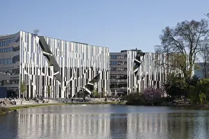 Daniel Libeskind Architecture Drucke: Office building, architect Daniel Libeskind