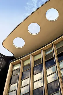 Berlin Office Building Drucke: Office building in BerlinGermany