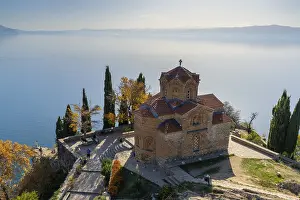 Nordmazedonien Drucke: Ohrid, Nordmazedonien, 1. November