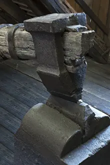 Industrial Museum Lauf Drucke: Old blacksmith's hammer of 1875