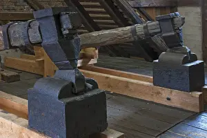 Industrial Museum Lauf Drucke: Old blacksmith's hammers of 1875