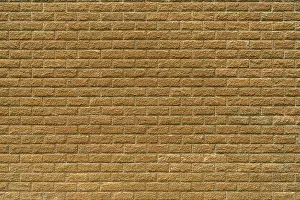 Historic City Center Photography Drucke: Old brick wall. Abstract construction background