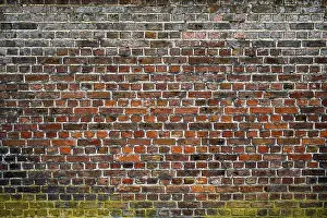 Brick Wall Background Image Drucke: Old brick wall texture background