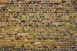 Uninhabited Full Size Image Drucke: Old brick wall texture background