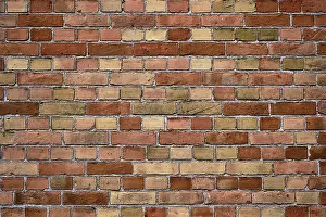 Old Brick Background Drucke: Old brick wall texture background