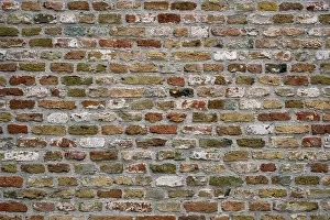 Old Brick Background Drucke: Old brick wall texture background