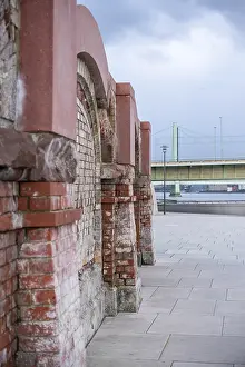 Uninhabited Historical Site Drucke: Old historical wall