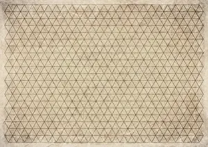 Deserted Countryside Photos Drucke: Old Isometric Graph Paper Landscape