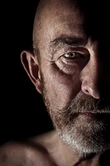 Wise Grandfather Drucke: An old man with a grey beard